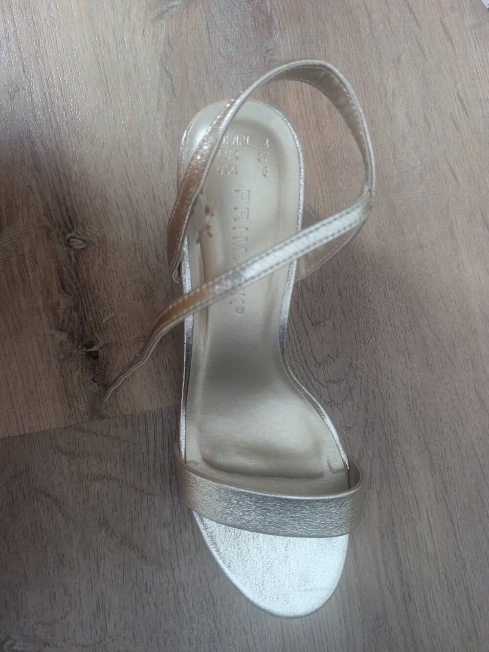 Primark golden heels